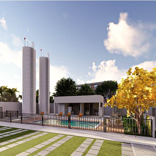 Área de Lazer (Visão Extendida) - Residencial dos Ipês