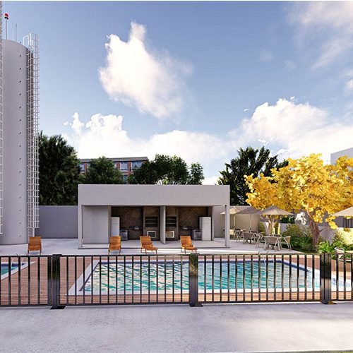 Área de Lazer (Visão Lateral) - Residencial dos Ipês