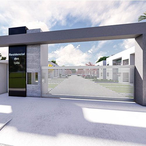 Portaria (Visão 2) - Residencial dos Ipês